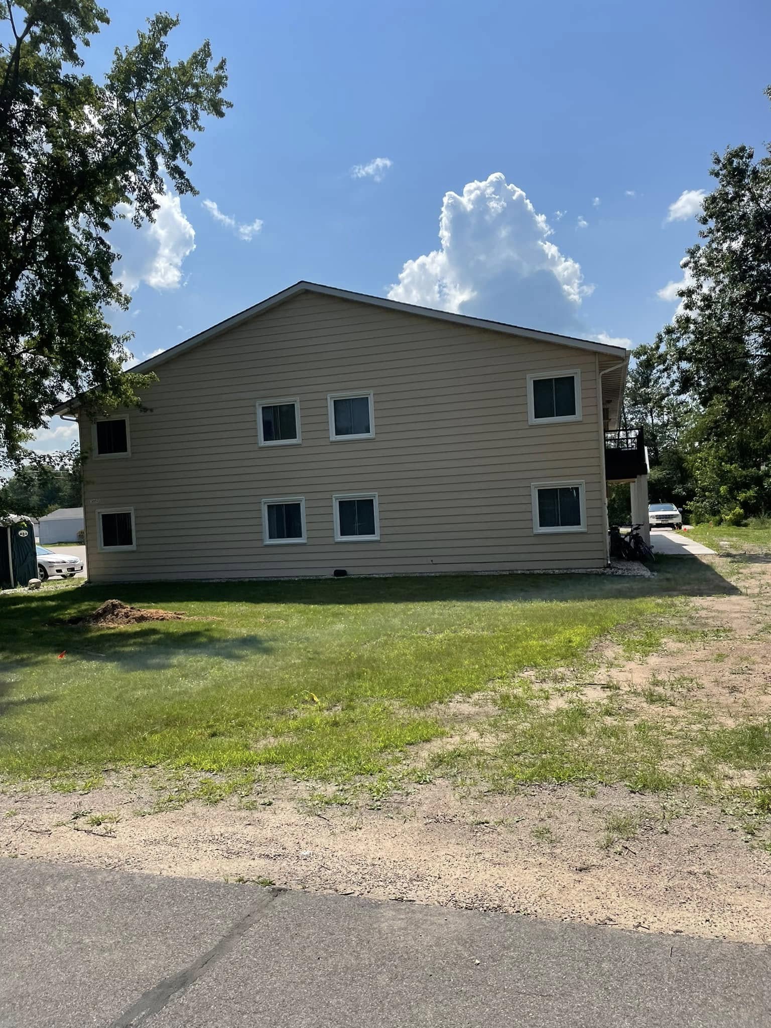 apartments with new siding
